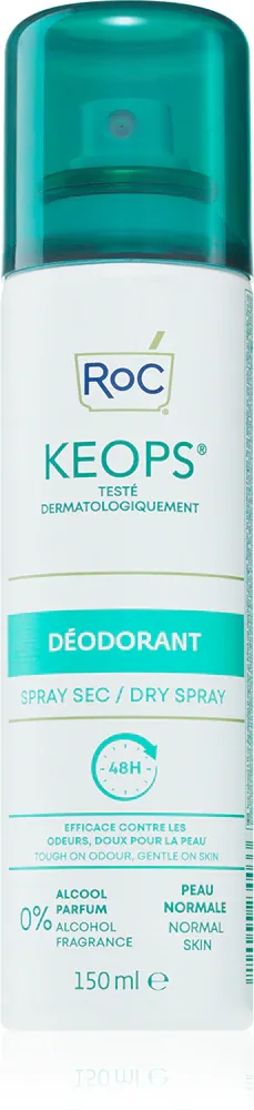 RoC Keops - Дезодорант в спрее 24 часа, 150 мл