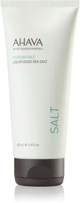 AHAVA Dead Sea Salt - Жидкость для тела соли Мертвого моря с регенерирующим действием, 200 мл