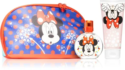 Набор подарочный Disney Minnie Toilet Bag Set детский, с туалетной водой и гелем для душа dla dzieci