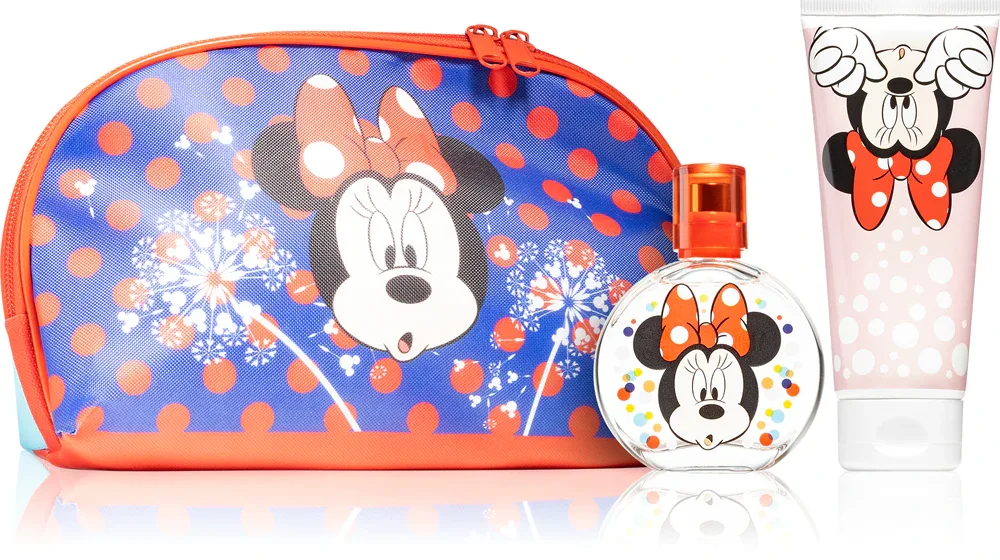 Набор подарочный Disney Minnie Toilet Bag Set детский, с туалетной водой и гелем для душа dla dzieci