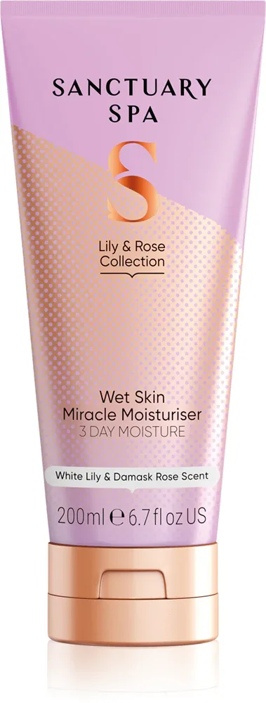 Sanctuary Spa Lily & Rose Collection - Увлажняющее молочко для тела под душ, 200 мл