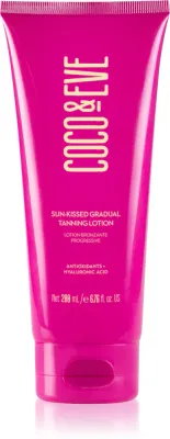 Coco & Eve Sunny Honey Sun-kissed Gradual Tanning Lotion - Молочко для тела с постепенным загаром z zapachem Coco-Mango, 200 мл