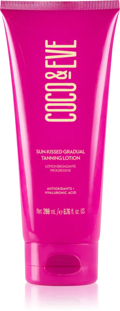Coco & Eve Sunny Honey Sun-kissed Gradual Tanning Lotion - Молочко для тела с постепенным загаром z zapachem Coco-Mango, 200 мл