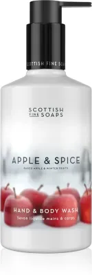 Scottish Fine Soaps Apple & Spice - Гель для душа для рук и тела, 300 мл