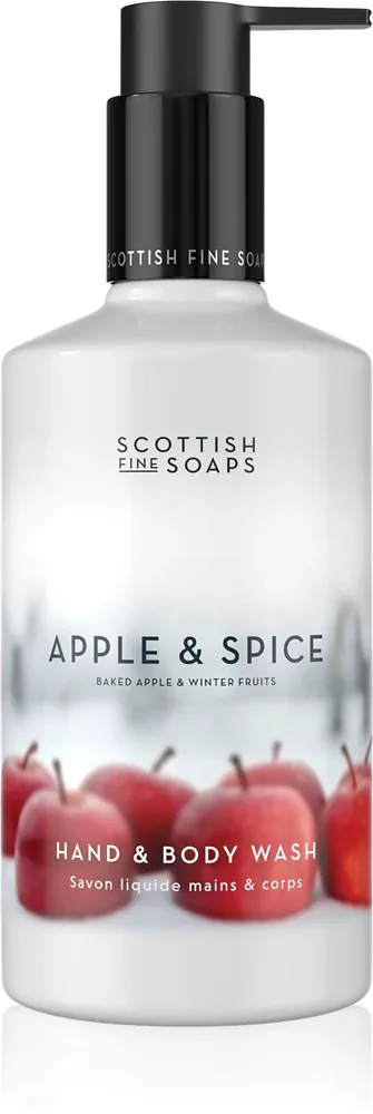 Scottish Fine Soaps Apple & Spice - Гель для душа для рук и тела, 300 мл