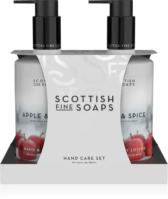 Scottish Fine Soaps Apple & Spice - Подарочный набор для рук и тела, 2 мл