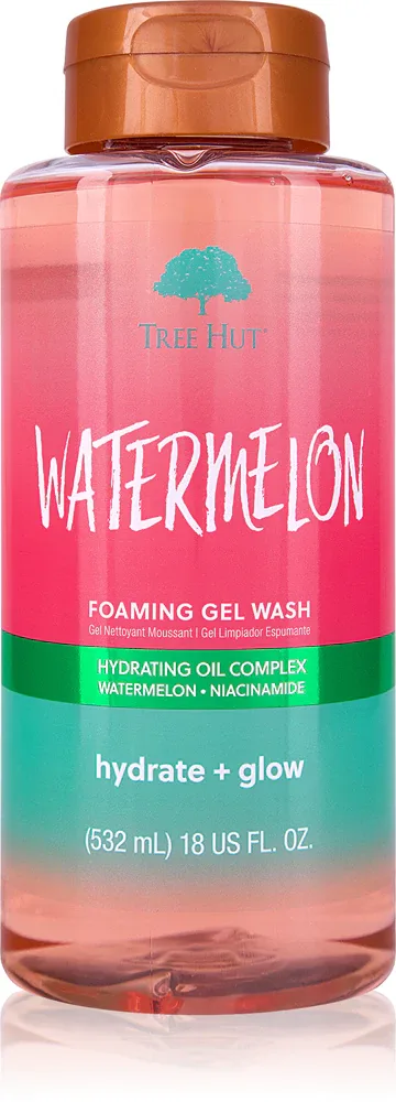 Tree Hut Watermelon Foaming Gel Wash - пенящийся гель для душа, 532 мл