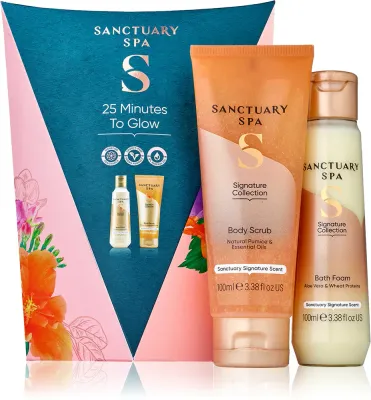 Sanctuary Spa Signature Collection - Подарочный набор для ванны "25 минут до сияния"
