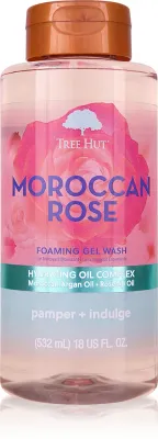 Tree Hut Moroccan Rose Foaming Gel Wash - Пенящийся гель для душа, 532 мл