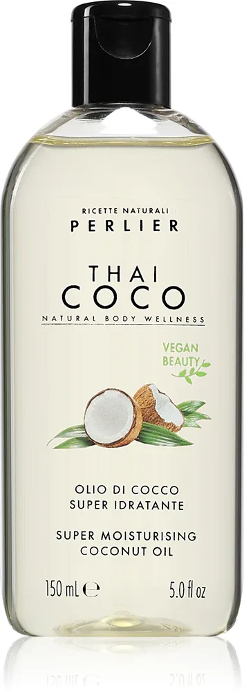 Масло для тела Perlier Thai Coco Super Moisturising Coconut Oil с кокосовым маслом, увлажняющее, 150 мл