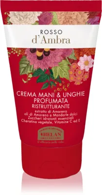 Helan Rosso d'Ambra Scented Hands & Nails Cream - Увлажняющий крем для рук, 50 мл