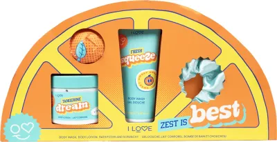 I Love Zest is Best - Подарочный набор для ванны с ароматом апельсина zapachy Zesty Orange