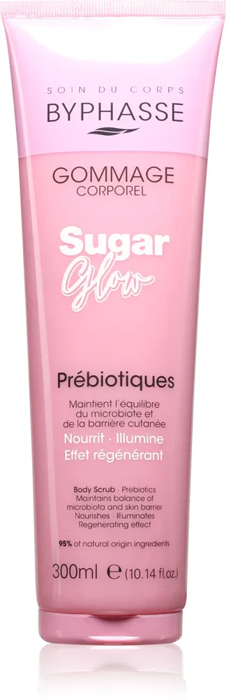 BYPHASSE Sugar Glow - Пилинг для тела, 300 мл