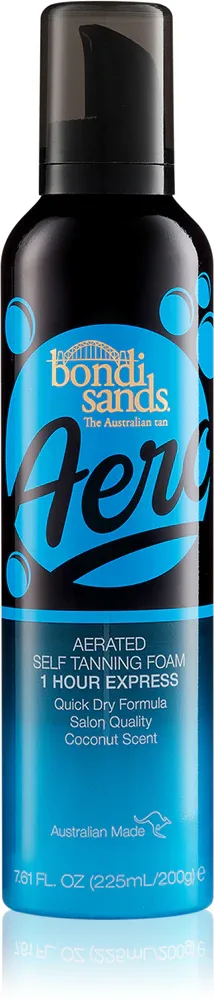 Bondi Sands Aero 1 Hour Express - Быстро загорающая пена для тела, 225 мл