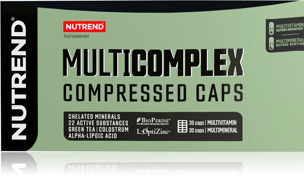 Комплекс витаминов и минералов Nutrend Multicomplex для спортсменов, 60 капсул