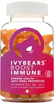 Ivy Bears Boost Immune - Мишки-желе для укрепления иммунитета, 60 шт