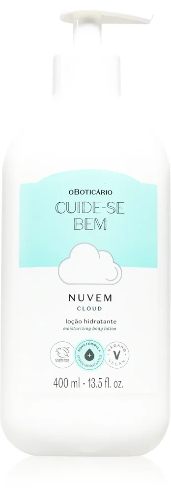 oBoticário Cuide-se Bem Nuvem - Увлажняющее молочко для тела, 400 мл