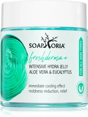 Soaphoria CoolingJelly+ Aloe Vera & Eucalyptus - Охлаждающий гель с алоэ, 100 мл