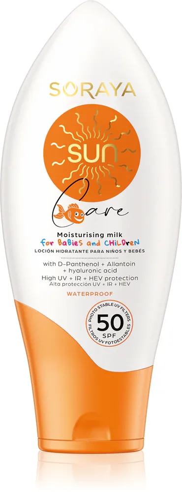 Soraya Sun - Защитное молочко для детей с рождения SPF 50, 125 мл