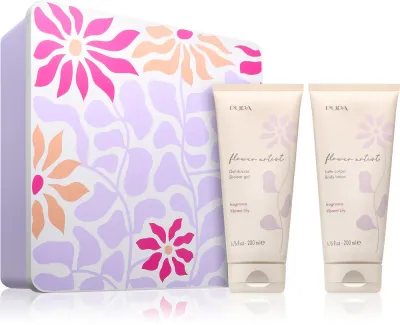 PUPA Milano Flower Artist Kit - Подарочный набор для тела с ароматом яркого лилии z zapachem Vibrant Lily, 1 шт