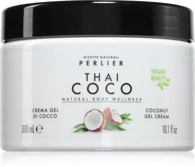 Perlier Thai Coco Body Gel-Cream - Увлажняющий крем-гель для тела, 300 мл