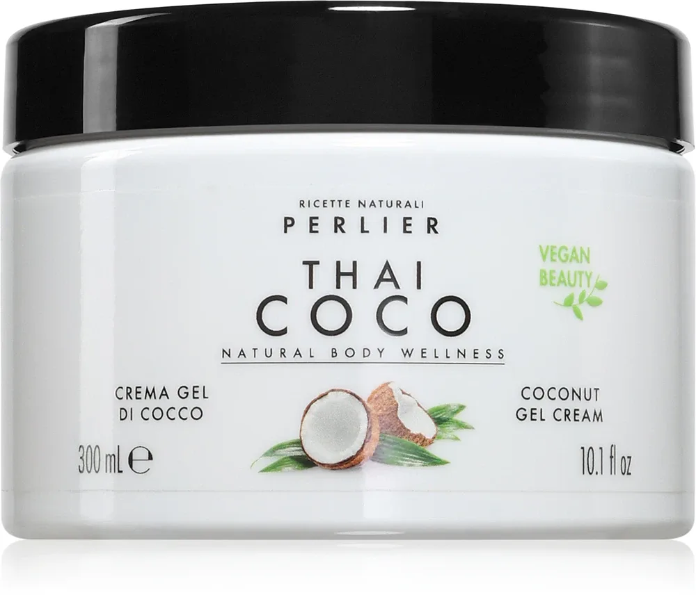 Perlier Thai Coco Body Gel-Cream - Увлажняющий крем-гель для тела, 300 мл