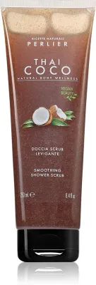 Perlier Thai Coco Smoothing Shower Scrub - пилинг для тела, 250 мл