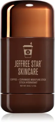 Jeffree Star Cosmetics Coffee + Cermide Moisture Stick - Увлажняющий защитный стик с керамидами, 50 г