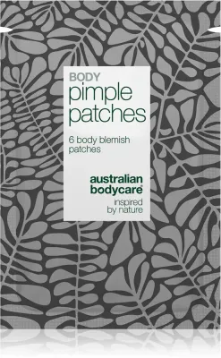 Australian Bodycare Body Pimple Patches - Противоакне уход за телом, 6 шт