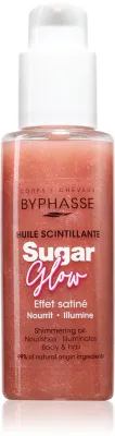 BYPHASSE Sugar Glow - Блестящее масло для тела и волос, 100 мл