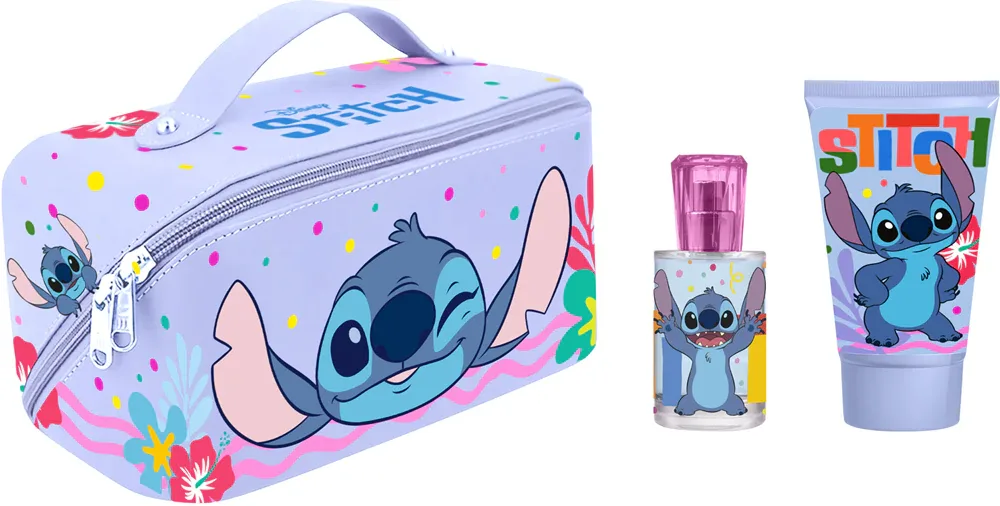 Набор Disney Stitch Toiletry Bag детский, с гелем для душа и туалетной водой dla dzieci, 1 шт