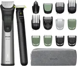 Триммер многофункциональный Philips Series 9000 MG9535/15 с насадкой OneBlade, для бороды, волос и тела, 1 шт + Philips One Blade Face — фото 1