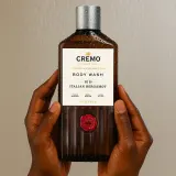 Гель для душа Cremo Italian Bergamot мужской, смягчающий, 473 мл — фото 4