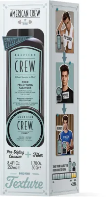 American Crew Fiber Duo - Giftset - Подарочный набор для волос, 1 шт