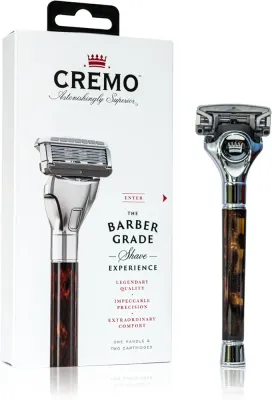 Станок для бритья Cremo The Barber Grade мужской, со сменными лезвиями в комплекте