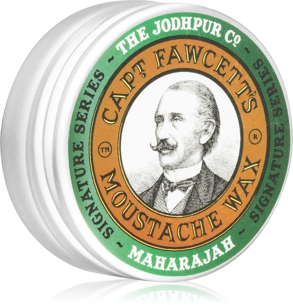 Captain Fawcett Moustache Wax Maharajah - Воск для волос, 15 мл