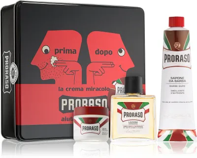 Proraso Set Whole Routie - набор для бритья для мужчин Red Red