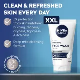 Гель NIVEA MEN Sensitive для умывания, для чувствительной кожи, 150 мл — фото 2