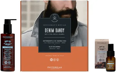 Phytorelax Laboratories Men's Grooming Denim Dandy - Подарочный набор для ухода за бородой