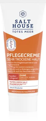 Salt House Dead Sea Therapy Care Cream - Увлажняющий крем для очень сухой кожи, 75 мл