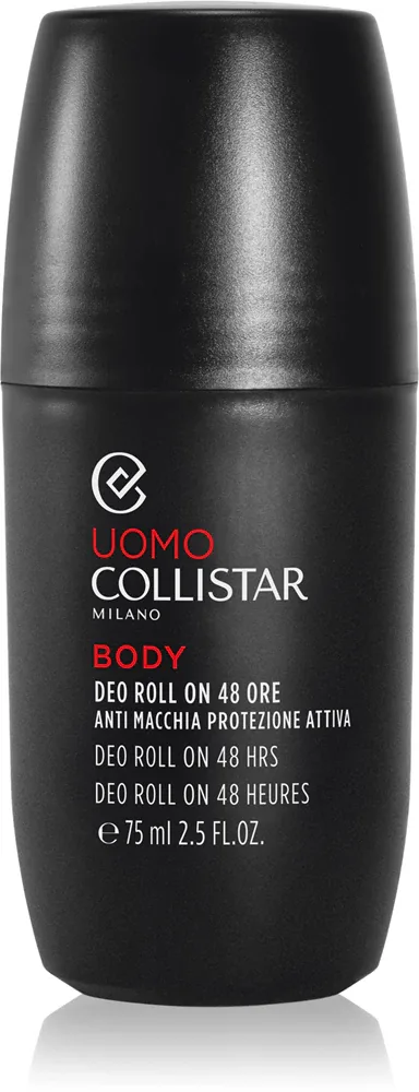 Collistar 48 hours Deo Roll On - Кремообразный дезодорант в шарике для мужчин, 75 мл