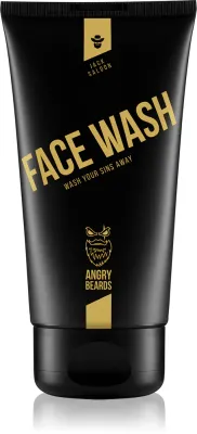 Angry Beards Jack Saloon Face Wash - Очищающий гель для лица, 150 мл