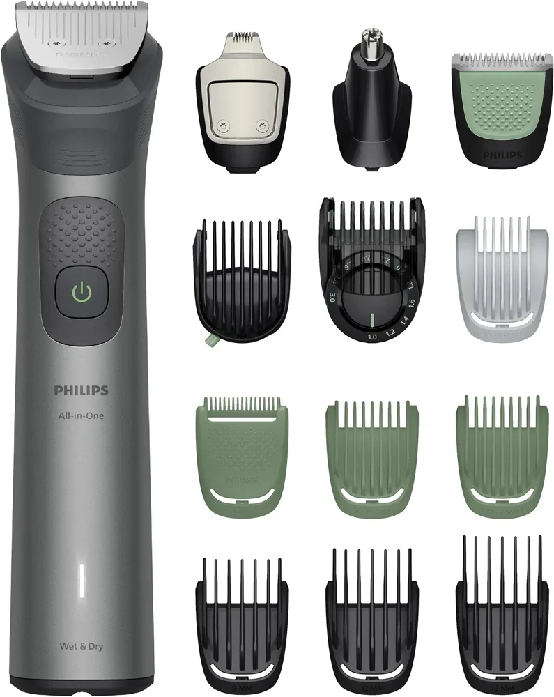 Триммер многофункциональный Philips Series 7000 MG7921/15 15 в 1, для бороды, волос и тела, 1 шт