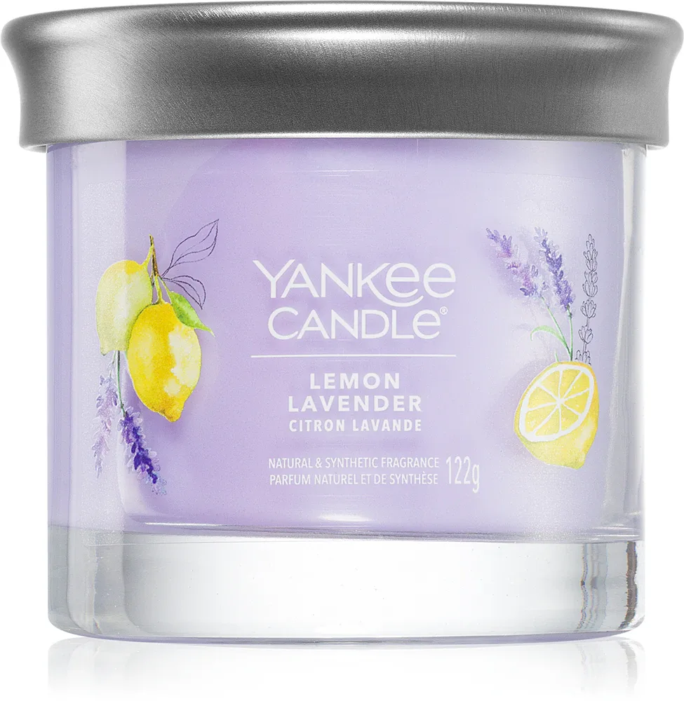 Yankee Candle Lemon Lavender - Ароматическая свеча Signature Signature, 122 г