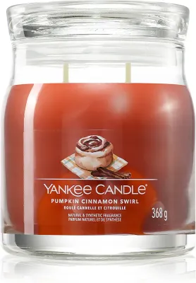 Yankee Candle Pumpkin Cinnamon Swirl - душистая свеча