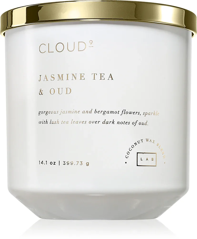 DW Home Cloud 9 Jasmine Tea & Oud - духовая свеча, 399 г