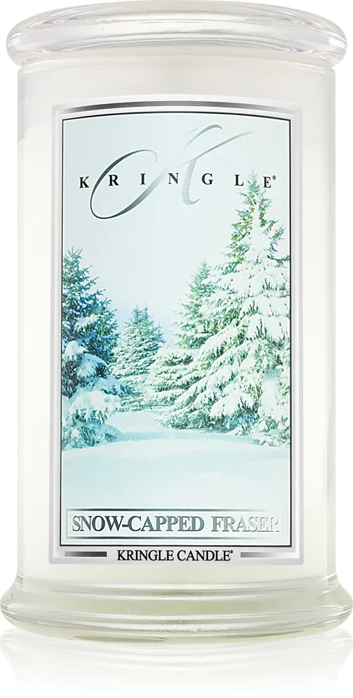 Kringle Candle Snow Capped Fraser - духовая свеча, 624 г