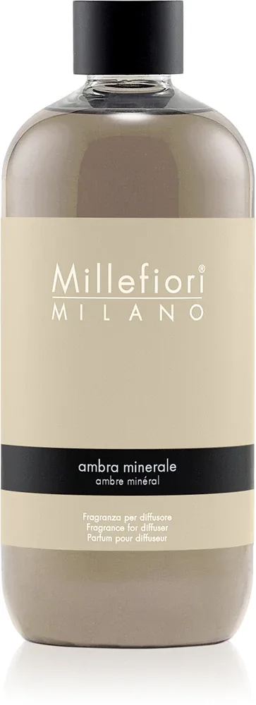 Millefiori Reed Ambra Minerale - Наполнение для диффузоров, 500 мл