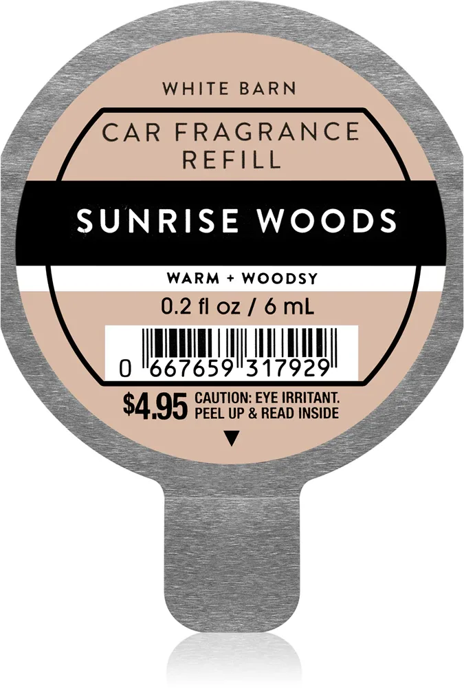 Bath & Body Works Sunrise Woods - Запах для машины наполнение, 6 мл