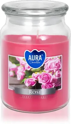 BISPOL Premium Line Rose - душистая свеча, 500 г